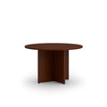 The HON HON Mod HLPLTBL48BASE Conference Table Base, Brown, HONTBL48BSELT1