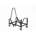 The HON HON Motivate HMSCART Chair Cart, Black, HONMSCART