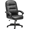 The HON Company HON Pillow-Soft Chair, Black, HON2095HPWST11T