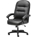 The HON HON Pillow-Soft Chair, Black, HON2095HPWST11T