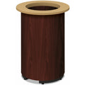 The HON HON Preside HTLRA Conference Table Base, Brown, HONTLRAN