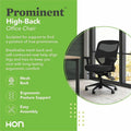 The HON HON Prominent Task Chair, Black, BSXVL532MM10