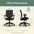 The HON HON Solve Chair, Ink, HONSVM1ALC10TK