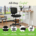 The HON Company HON Volt Sitting Stool, Black, HON5705SB11T