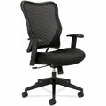 The HON HON Wave Chair, Black, BSXVL702MM10