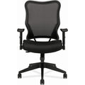 The HON HON Wave Chair, Black, BSXVL702MM10