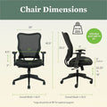 The HON HON Wave Chair, Black, BSXVL702MM10