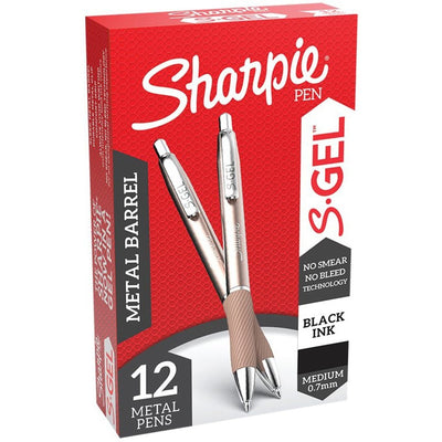 Newell Sharpie S-Gel Pen, 1 Dozen, SAN2147526