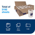 Essity Hygiene and Health AB TORK Basic Mini Centerfeed Paper Towel White M1, 1 Carton, TRK121225