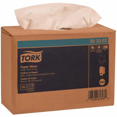 Essity Hygiene and Health AB TORK Paper Wiper White Self Dispensing, 8 Bundle, TRK303362