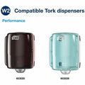 Essity Hygiene and Health AB TORK Paper Wiper Plus White W2, 2 Roll, TRK192128
