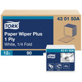 Essity Hygiene and Health AB TORK Paper Wiper Plus White Self Dispensing, 12 / Carton, TRK430150A