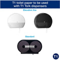 Essity Hygiene and Health AB TORK Jumbo Toilet Paper Roll White T1, 6 Roll, TRK12021502