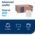 Essity Hygiene and Health AB TORK Roll Hand Towel White H71, 6 / Carton, TRK7171050