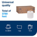 Essity Hygiene and Health AB TORK Hand Towel Roll White H71, 6 / Carton, TRK7171600