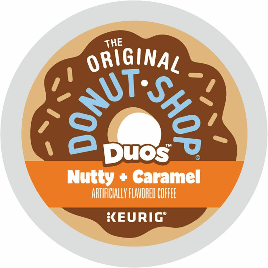 The Original Donut Shop® Duos Nutty + Caramel Coffee, 24 / Box, GMT7476