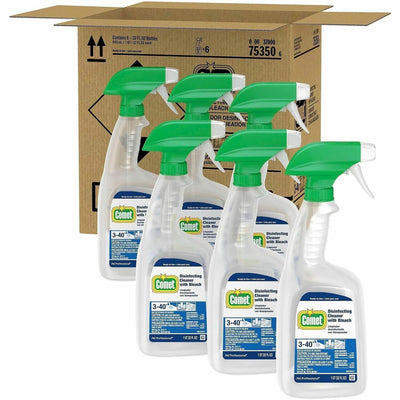 Procter & Gamble Comet Disinfecting Cleaner Spray, Multi, 6 / Carton, PGC75350CT