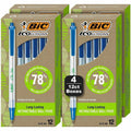 BIC Ecolutions Clic Stic Ballpoint Pen, 48 / Pack, BICCSEM48BE