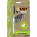 BIC Ecolutions Round Stic Ball Point Pen, 10 / Pack, BICGSME10BK