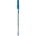 BIC Ecolutions Round Stic Ball Point Pen, 10 / Pack, BICGSME10BE