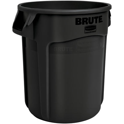 Rubbermaid Commercial Brute 55-gallon Container, Black, RCP1779739