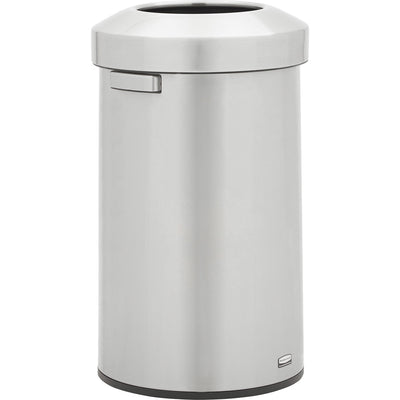 Rubbermaid Commercial Refine Waste Container, Stainless Steel, 23 gal, RCP2147584