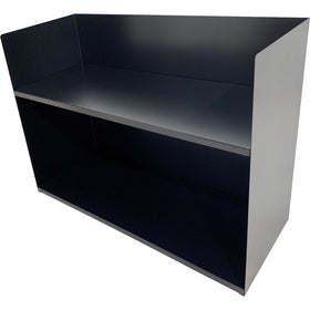 Huron 2-tier Book Rack, Black, HURHASZ0177
