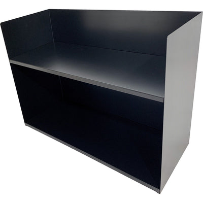 Huron 2-tier Book Rack, Black, HURHASZ0177