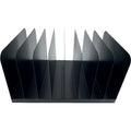 Huron Vertical Desk Organizer, Black, HURHASZ0146