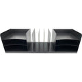 Huron Vertical/Horizontal Combo Desk Organizer, Black, HURHASZ0170