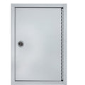 Huron Slotted Heavy-duty Key Cabinet, Gray, 30 Key, HURHASZ0126