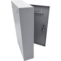 Huron Slotted Heavy-duty Key Cabinet, Gray, 30 Key, HURHASZ0126