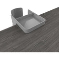 Deflecto Standing Desk Cup Holder, Gray, DEF400000