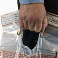 CONTROLTEK CoinLOK Plastic Coin Bags, Clear, 50 / Pack, CNK585407