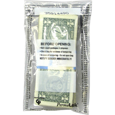 ControlTek PermaLOK Bundle Bags, Clear, 4 / Carton, CNK585010