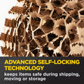 3M Scotch Cushion Lock Protective Wrap Dispenser, Gray, MMMPCW121000D