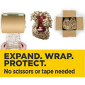3M Scotch Cushion Lock Protective Wrap, Brown, 1 Roll, MMMPCW121000