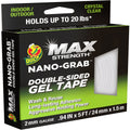 Shurtech Duck Max Strength Double-Sided Gel Tape, Clear, DUC287264