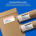 Avery Printable Shipping Labels, 2.5" x 4", 200 Labels (5815), White, 200 / Pack, AVE5815