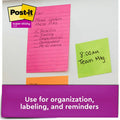 3M Post-it Super Sticky Notes - Supernova Neons Color Collection, Lilac, 24 / Pack, MMM66024SSMIACP
