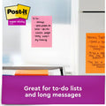 3M Post-it Super Sticky Notes - Supernova Neons Color Collection, Lilac, 24 / Pack, MMM66024SSMIACP