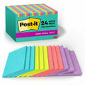 3M Post-it Super Sticky Notes - Supernova Neons Color Collection, Lilac, 24 / Pack, MMM66024SSMIACP