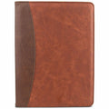 Samsill Two-Tone Pad Holder, Tan, SAM71656