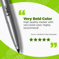 BIC Ecolutions Permanent Marker, 1 Dozen, BICPMER12AST