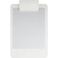 Saunders Antimicrobial Clipboard, White, 8 1/2" Width x 11" Length, SAU21608