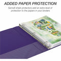 Samsill Earthchoice Durable View Binder, Assorted, 8 1/2" Width x 11" Length, 4 / Pack, SAMMS48639