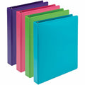 Samsill Earthchoice Durable View Binder, Assorted, 8 1/2" Width x 11" Length, 4 / Pack, SAMMS48639