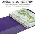 Samsill Earthchoice Durable View Binder, Assorted, 8 1/2" Width x 11" Length, 4 / Pack, SAMMS48669