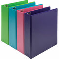 Samsill Earthchoice Durable View Binder, Assorted, 8 1/2" Width x 11" Length, 4 / Pack, SAMMS48689