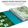 Samsill Earthchoice Durable View Binder, Assorted, 8 1/2" Width x 11" Length, 4 / Pack, SAMMS48659